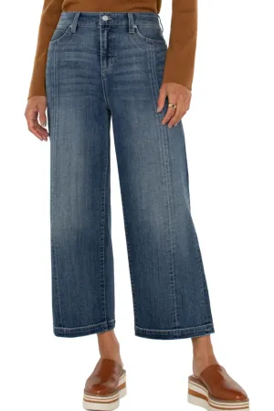 ECO Stride HI-RISE Crop Wide Leg Jeans