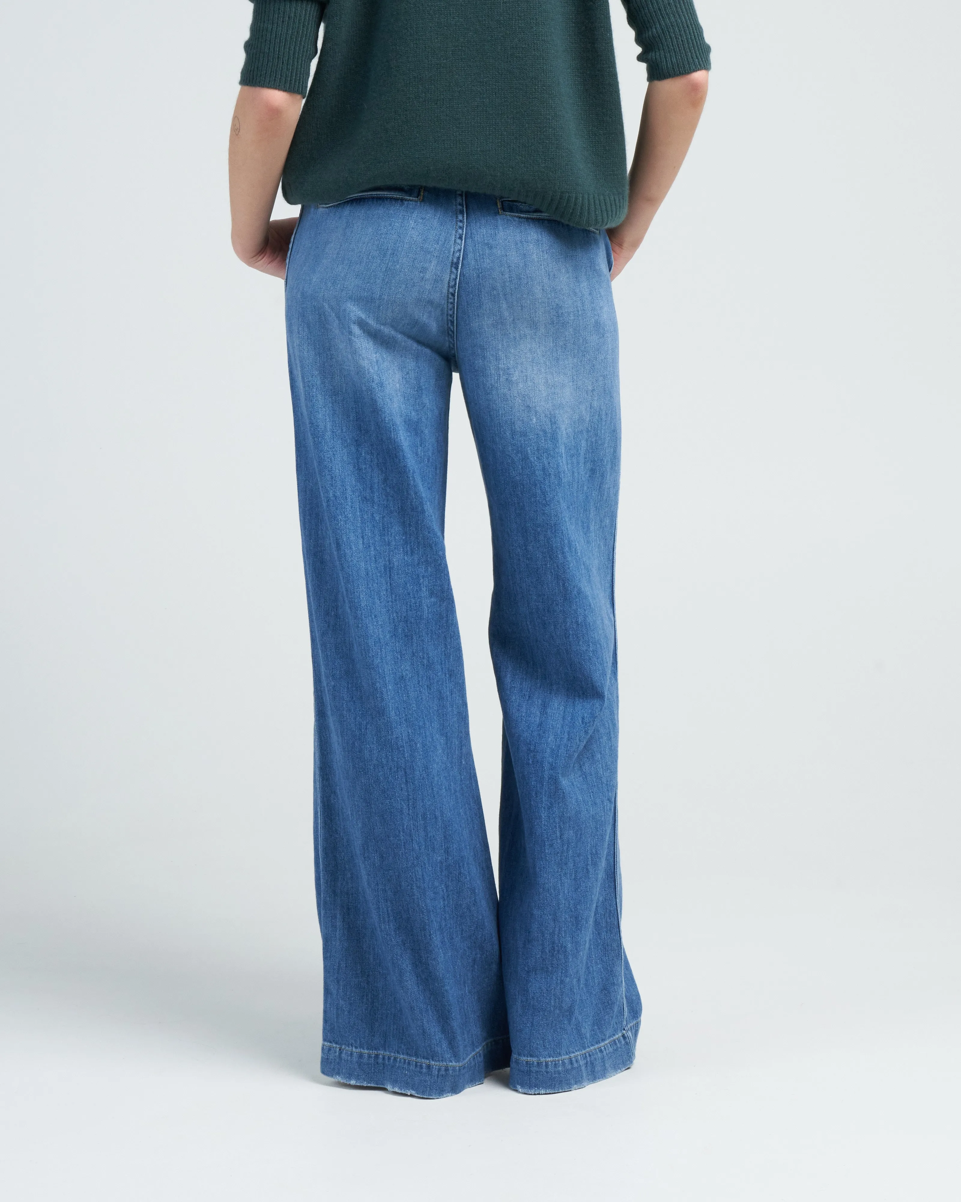 edith wide leg trouser - amity