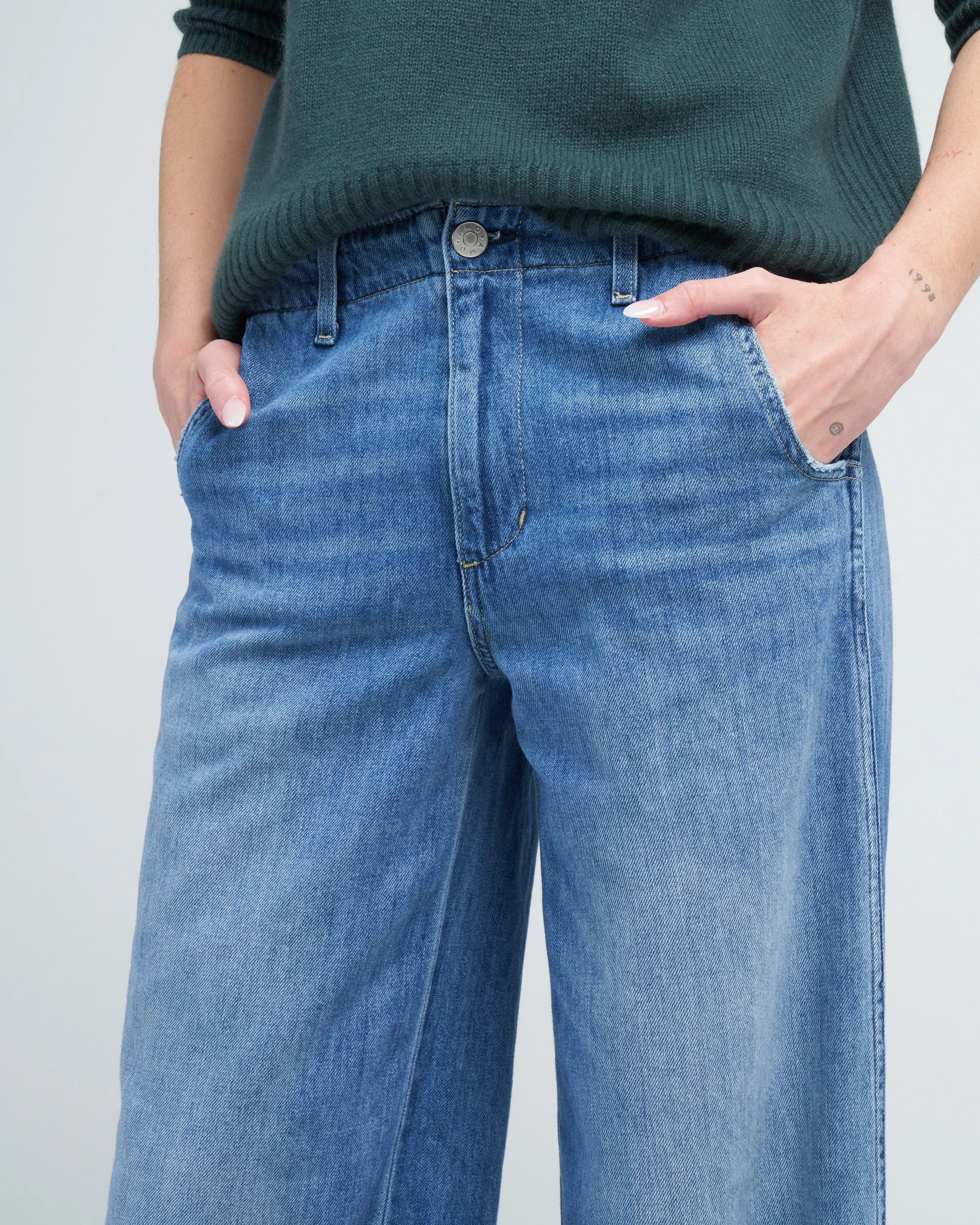 edith wide leg trouser - amity