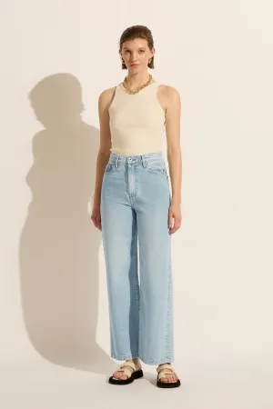 Ellie High Wide Leg Jean Basis
