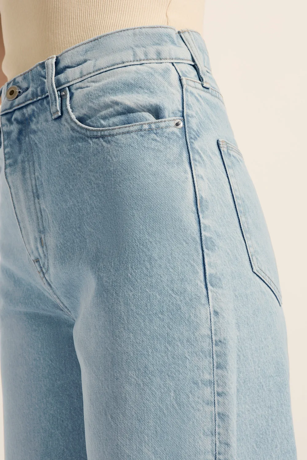 Ellie High Wide Leg Jean Basis