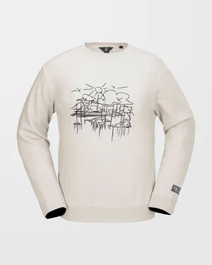 Essential Fleece Pullover - Stone