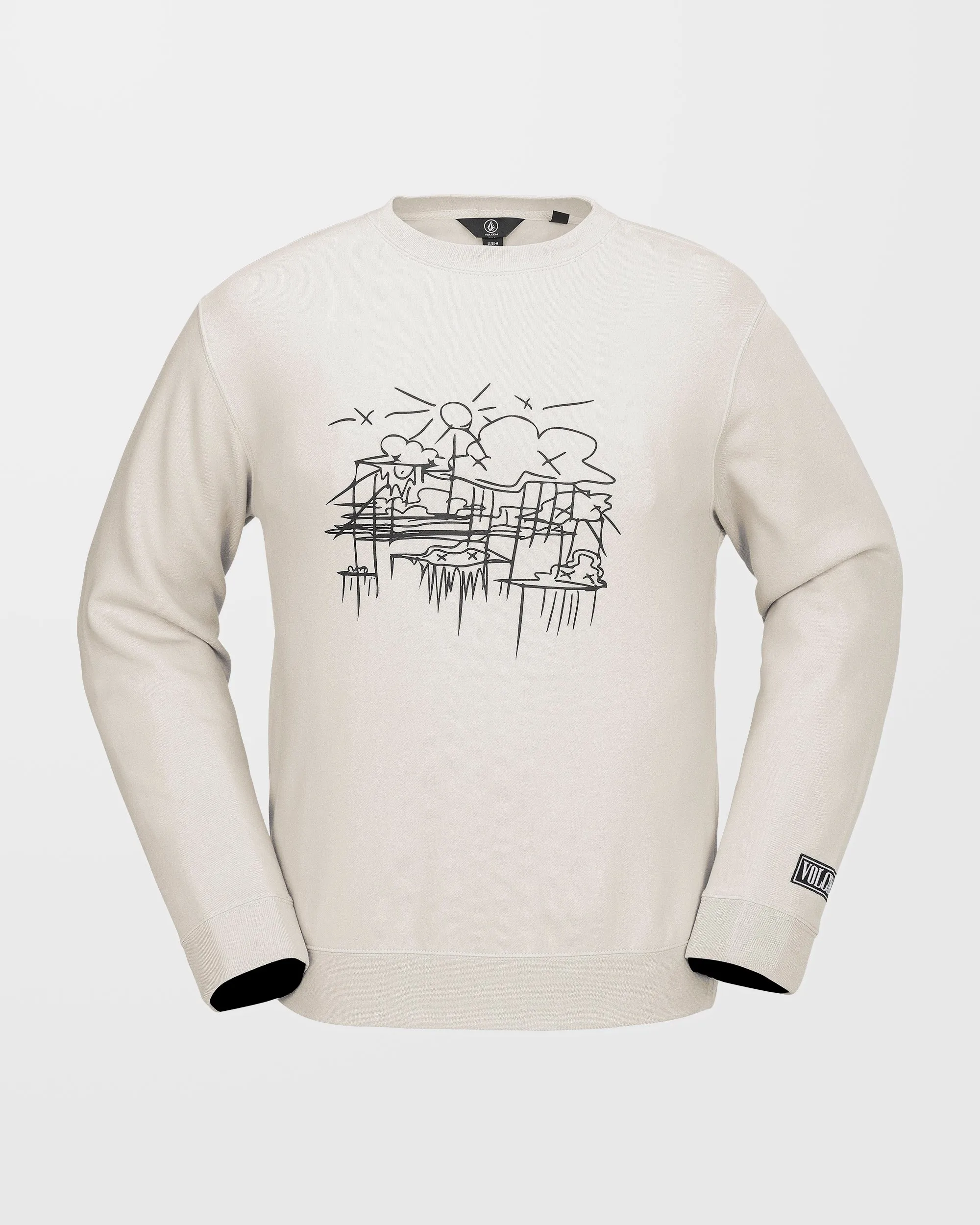 Essential Fleece Pullover - Stone