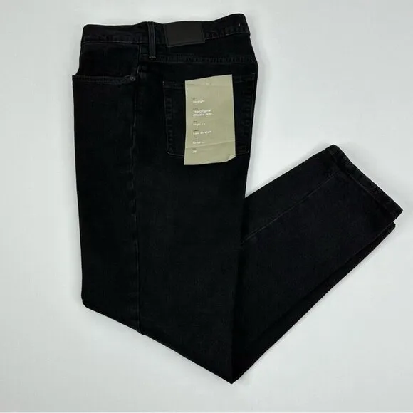 Everlane Women's NWT Coal The Original Cheeky Minimalist Jeans W28-30 Crop/L26.5