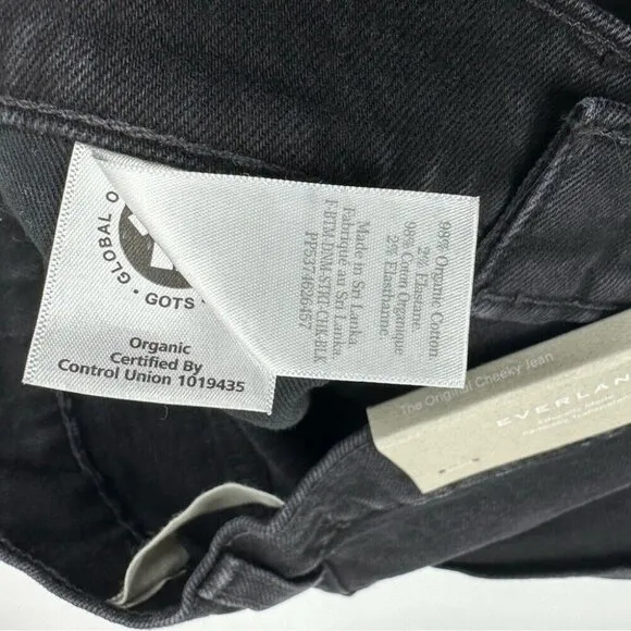 Everlane Women's NWT Coal The Original Cheeky Minimalist Jeans W28-30 Crop/L26.5