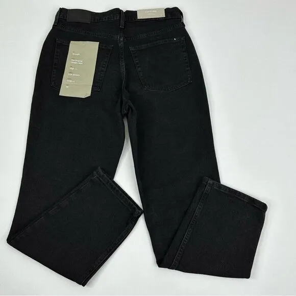 Everlane Women's NWT Coal The Original Cheeky Minimalist Jeans W28-30 Crop/L26.5