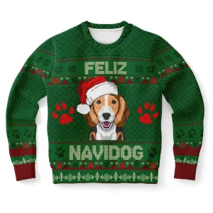 Feliz Navidog - Beagle - Athletic Sweatshirt