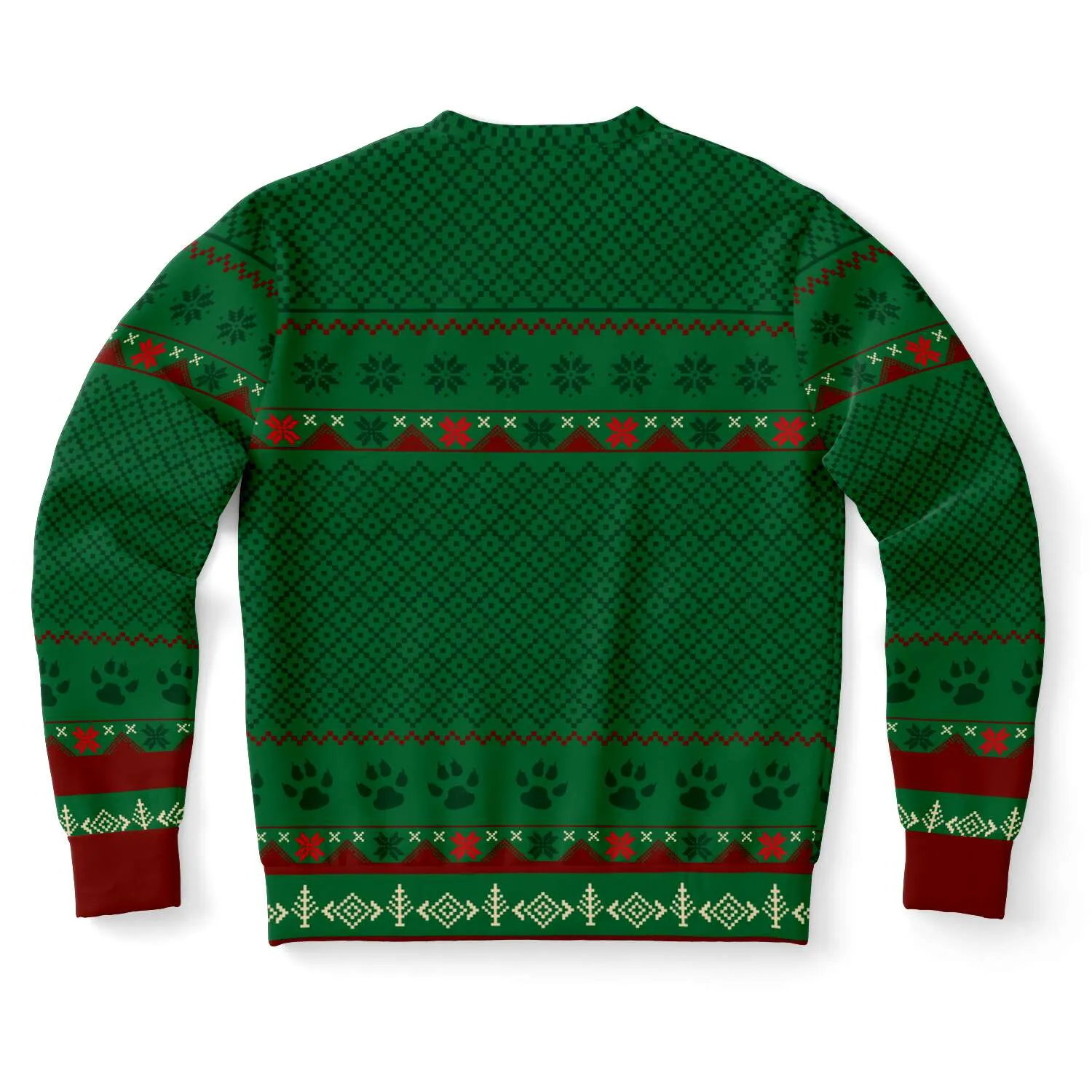 Feliz Navidog - French Bulldog - Athletic Sweatshirt
