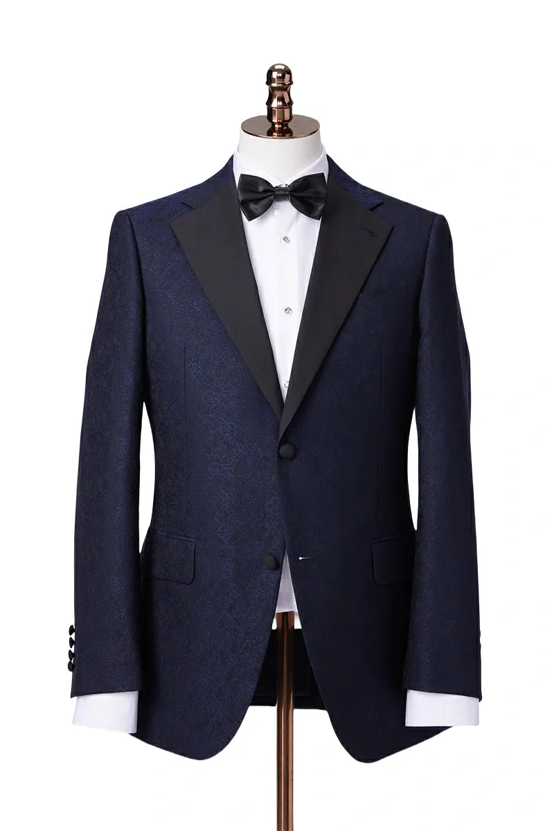 Firenze Midnight Jacquard Jacket