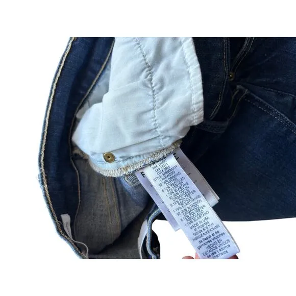FRAME Denim Ali High Rise Skinny Raw Hem Ankle Jeans Size 26 $220