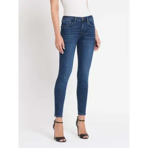 FRAME Ali High Rise Cigarette Leg Medium Wash Mid Rise Jeans