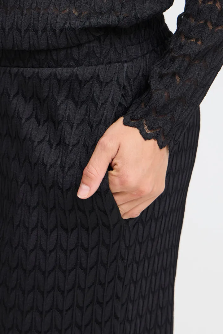 Fransa Chantal Trousers Black