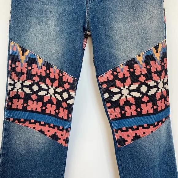 Free People Rocky Mountain Straight Leg Jeans