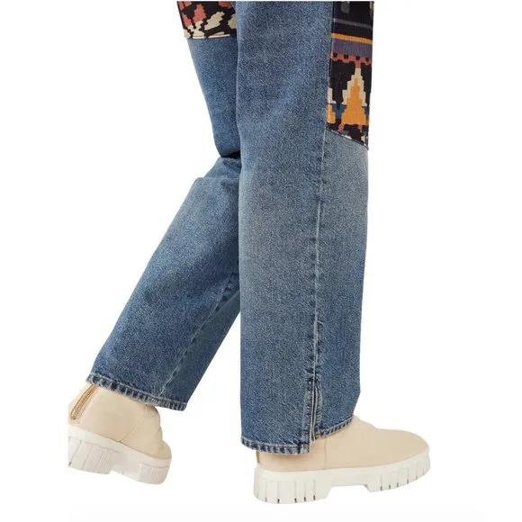 Free People Rocky Mountain Straight Leg Jeans