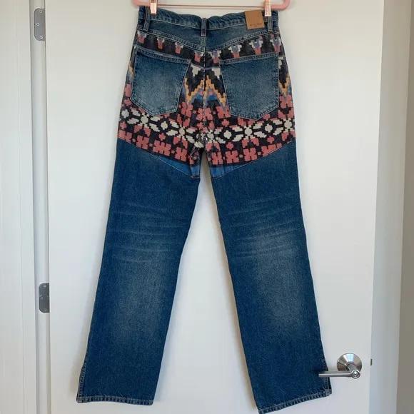 Free People Rocky Mountain Straight Leg Jeans