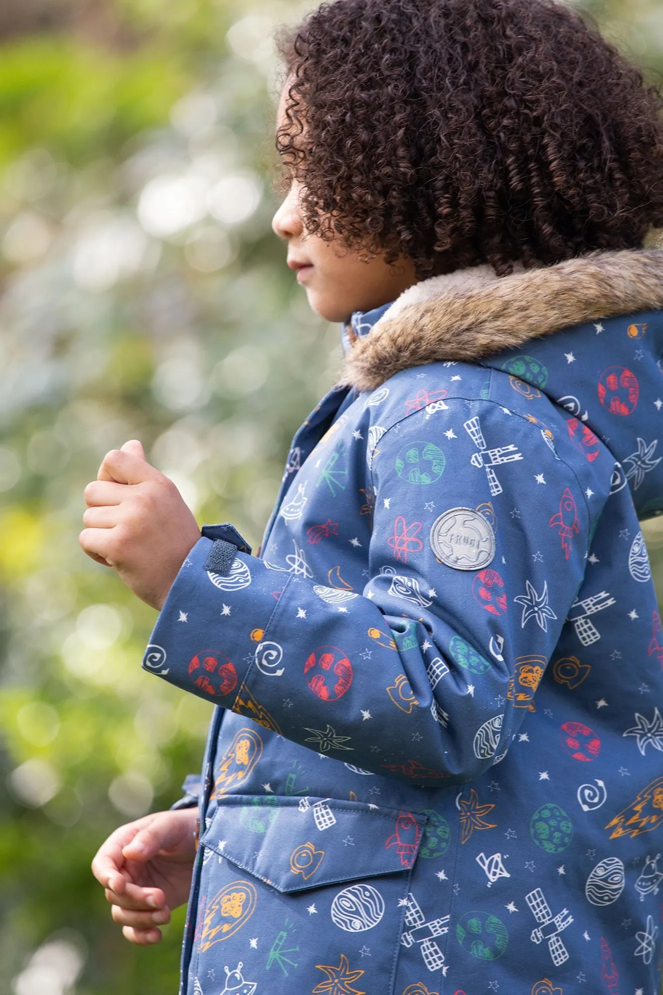 Frugi Penhale Parka Coat 500055A4dbnv Dream Big
