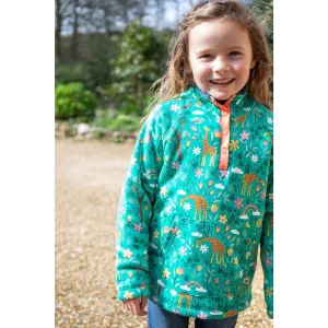 Frugi Snuggle Fleece 500030A4atog Giraffes