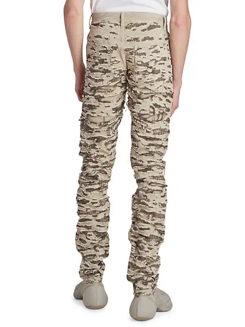 Givenchy Slim-Fit Slash Denim Trousers