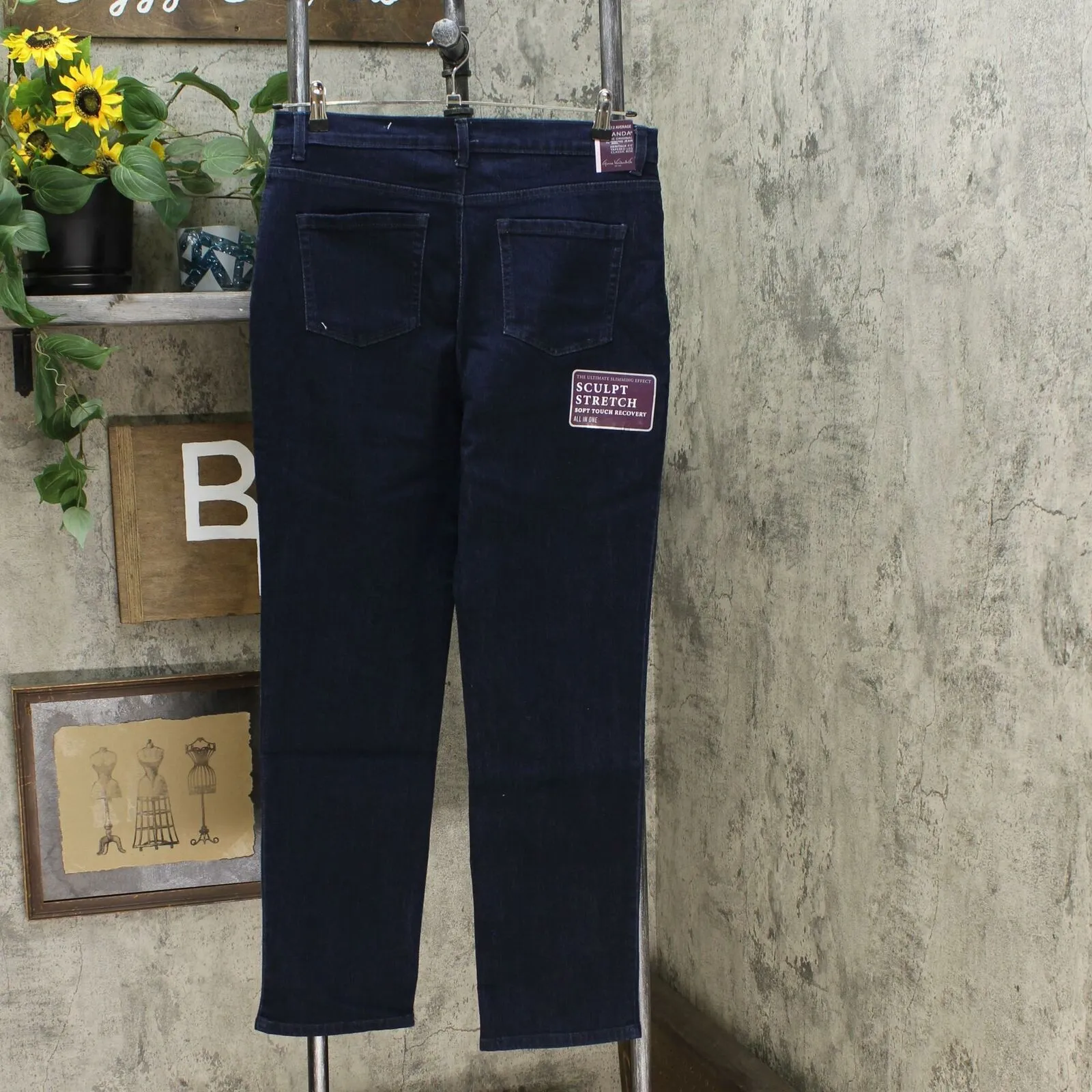 Gloria Vanderbilt Women's Classic Amanda High Rise Tapered Jeans