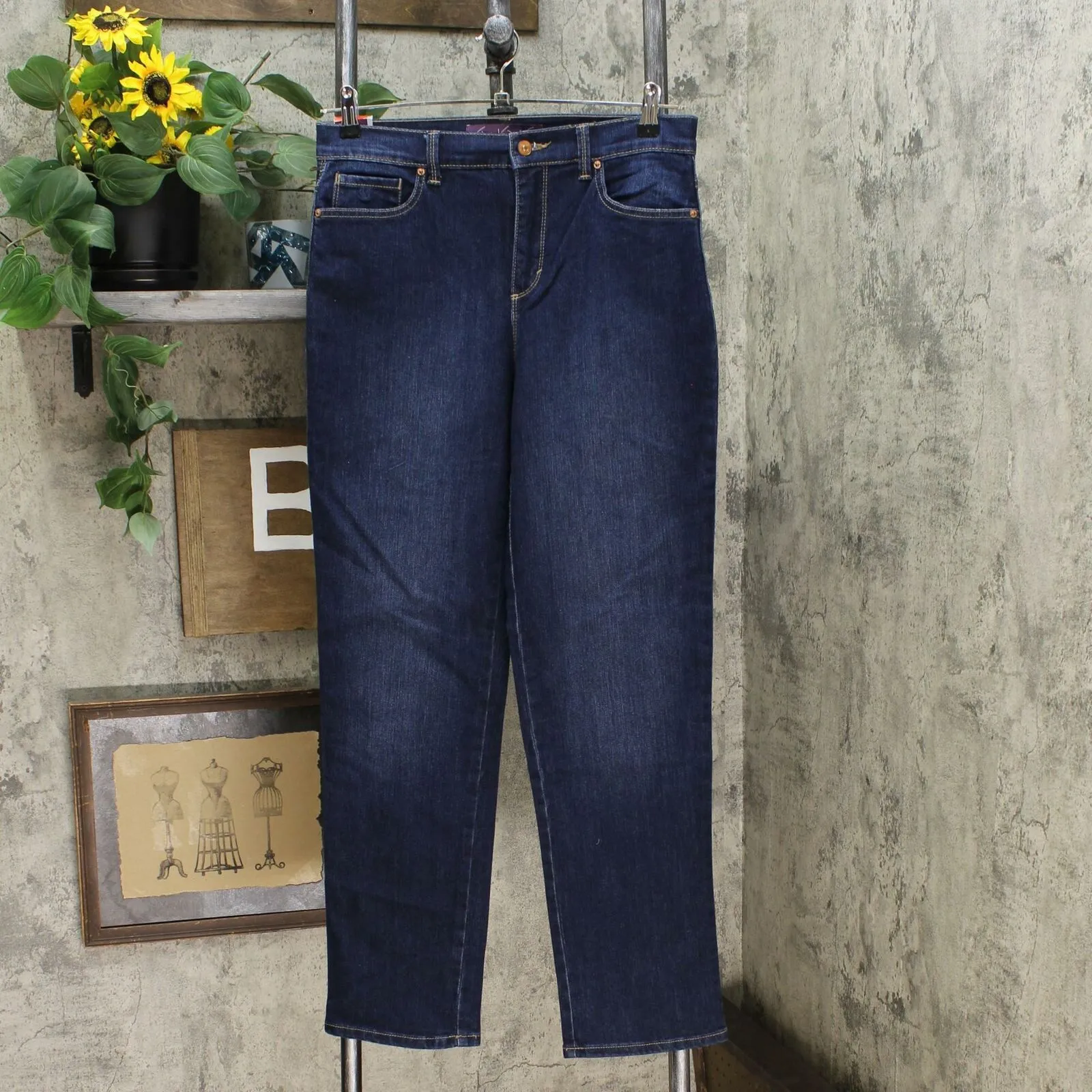 Gloria Vanderbilt Women's Classic Amanda High Rise Tapered Jeans