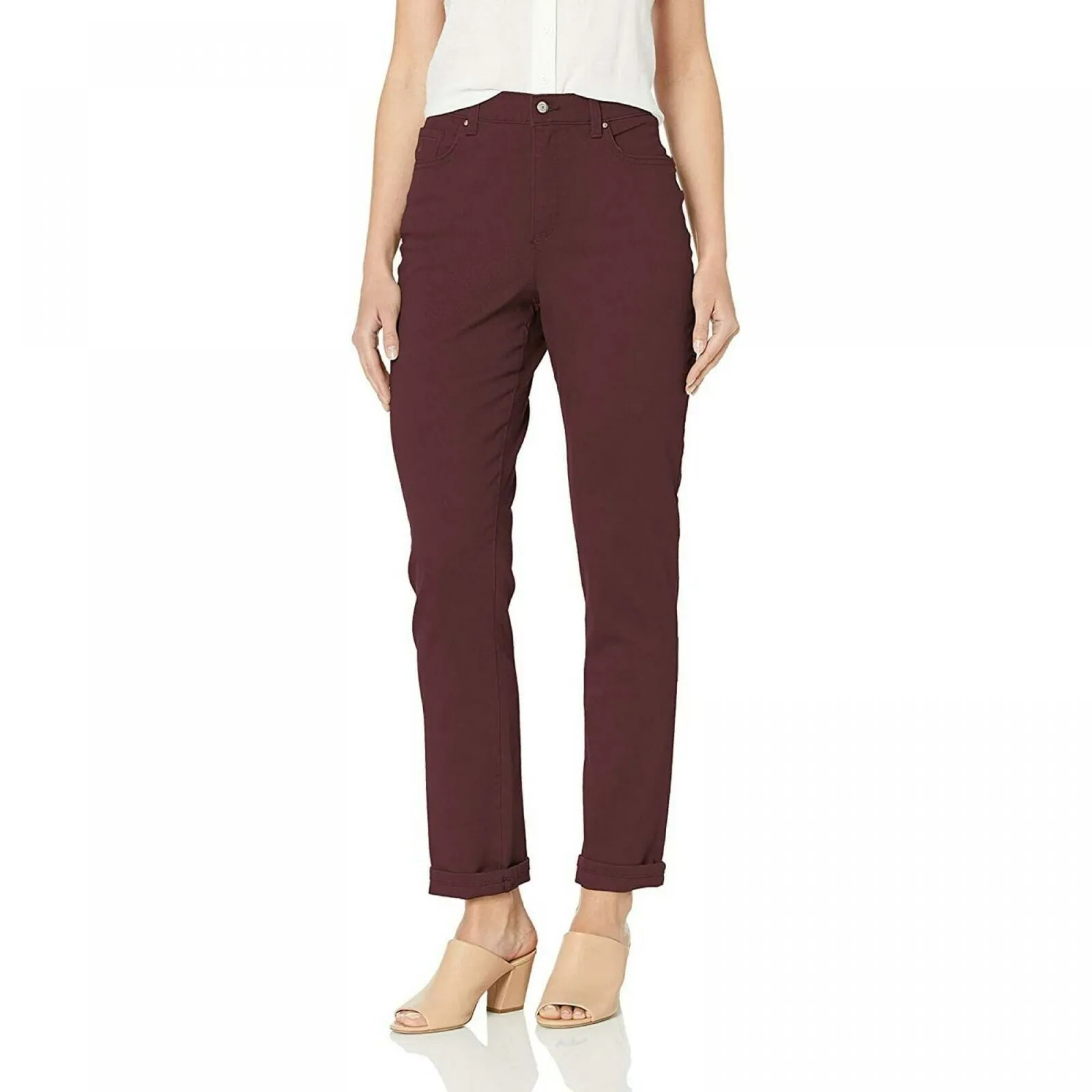 Gloria Vanderbilt Women's Classic Amanda High Rise Tapered Jeans