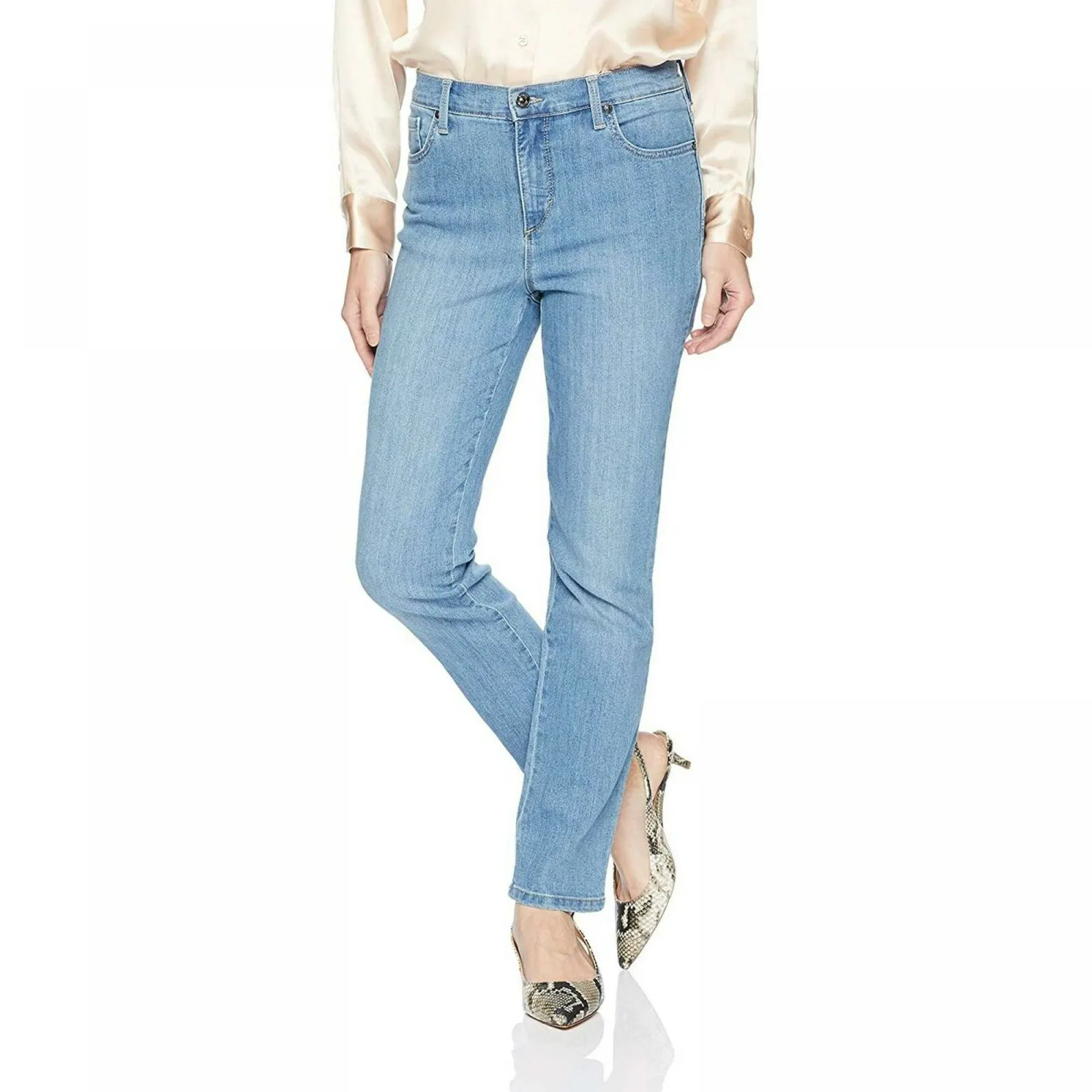 Gloria Vanderbilt Women's Classic Amanda High Rise Tapered Jeans