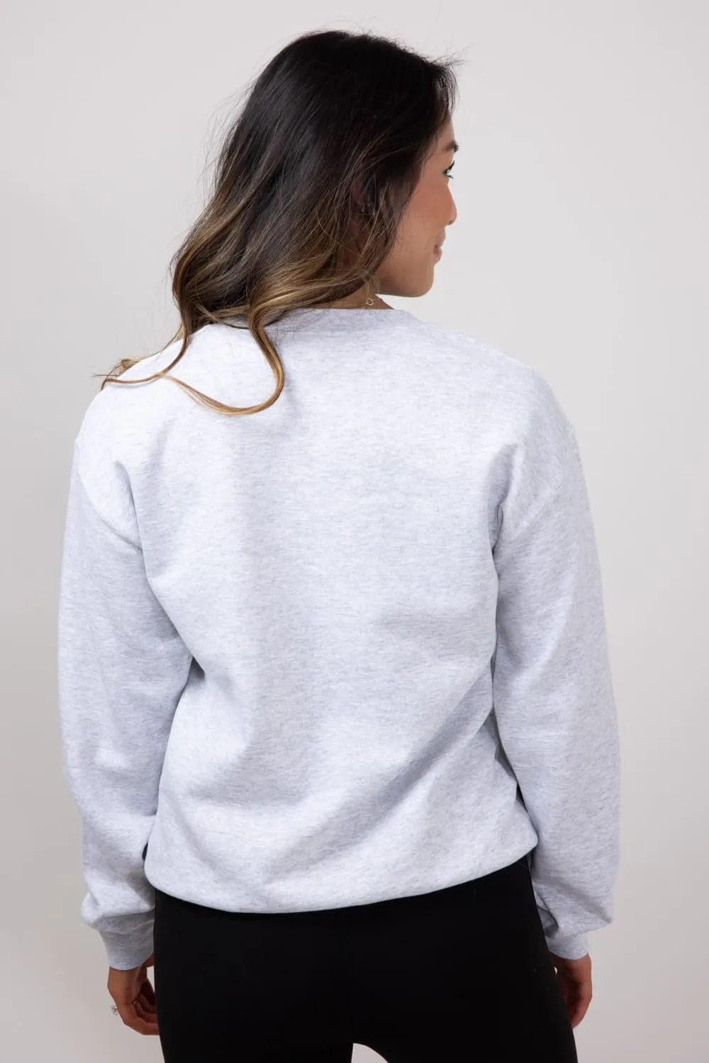 Go Taylor’s Boyfriend Fleece Sweatshirt for Women in Ash Grey | SS-BOYFRIEND-ASH