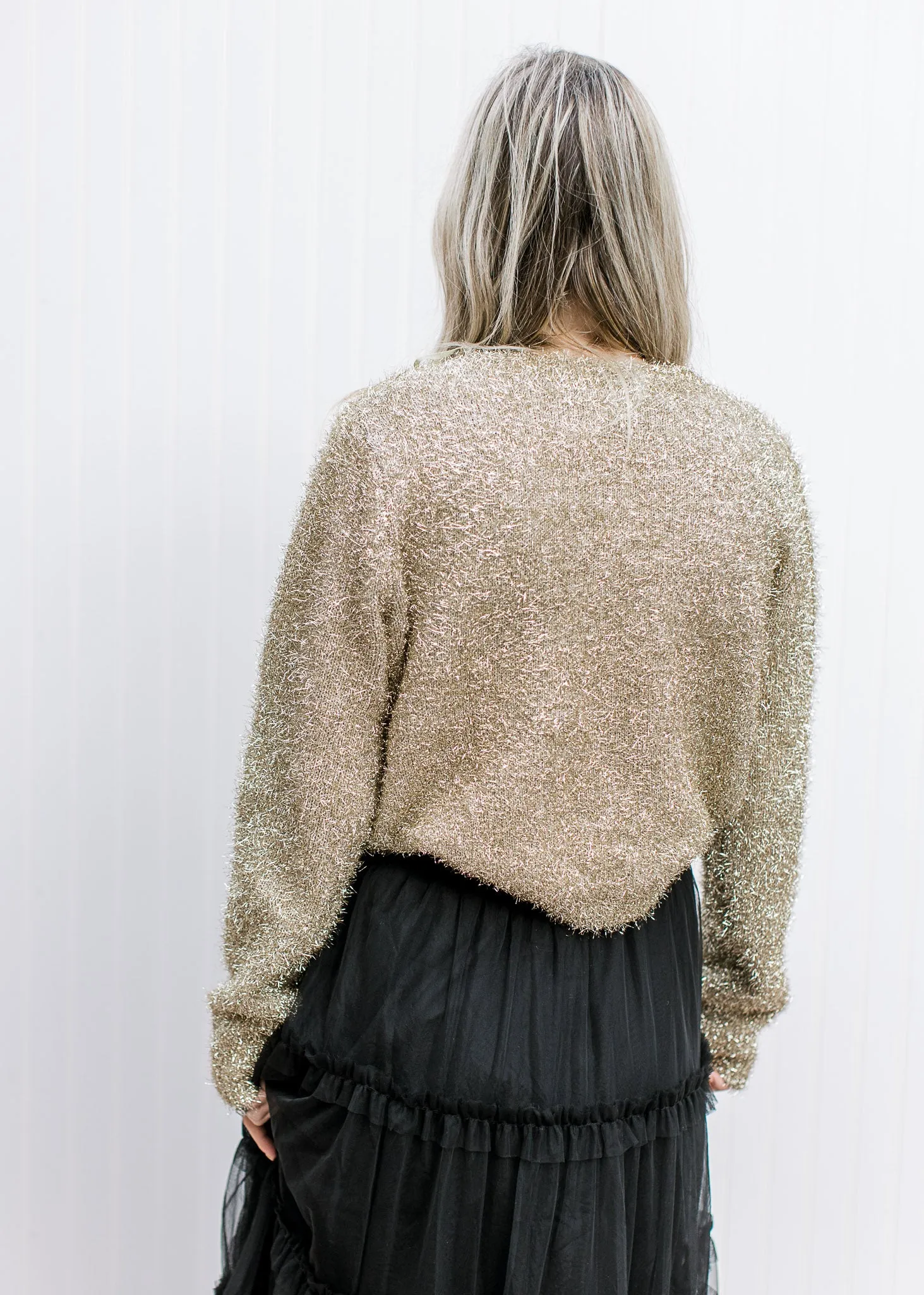 Golden Sparkles Sweater