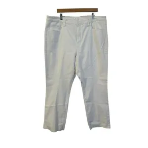 Good American Good Legs Straight Raw Hem White Jeans Size 22 NWT