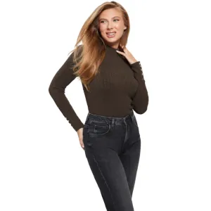 Guess Bettie Cable Mock Neck Sweater