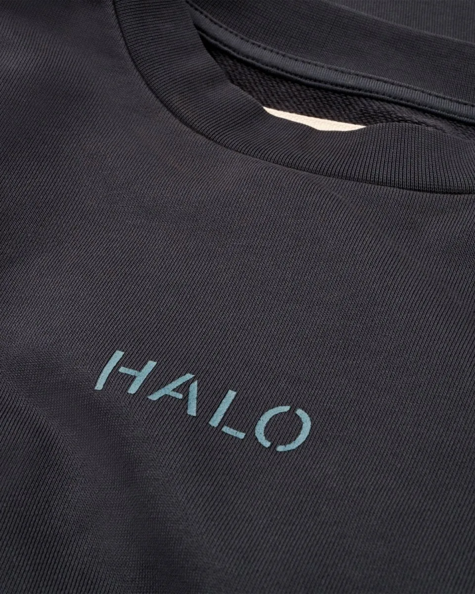 Halo Graphic Crew - Blackened Pearl