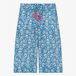 Hatley Floral Shibori Wide Leg Culottes
