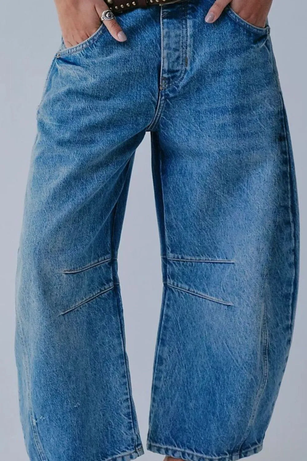 Hazel Blues® |  Wide Leg Jeans with Pockets