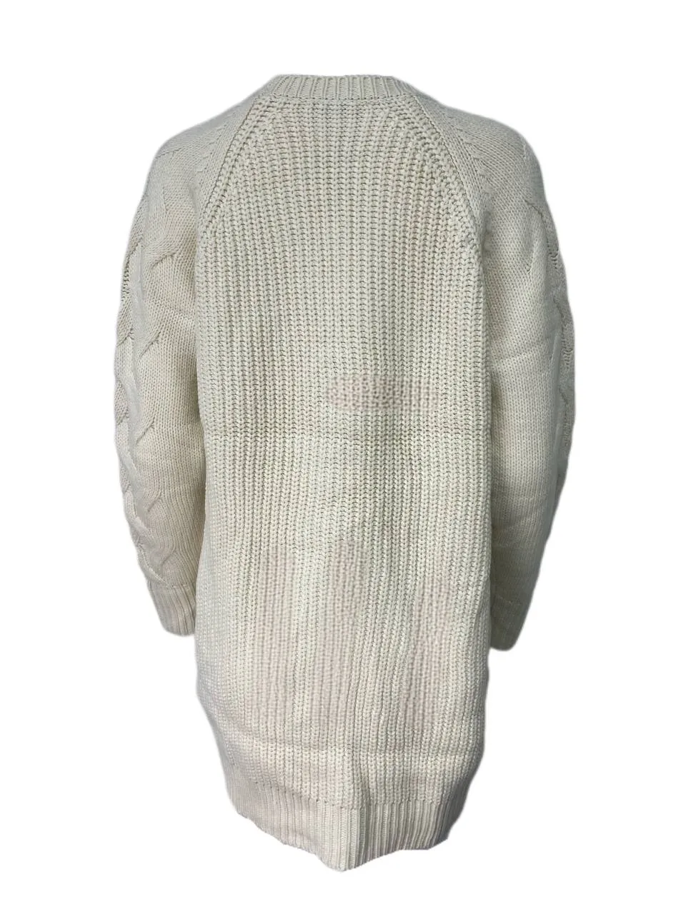 HEARTLOOM Women's Ivory Knit Cardigan Size M NWT