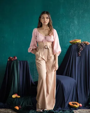 High Waist Wide Leg Pant