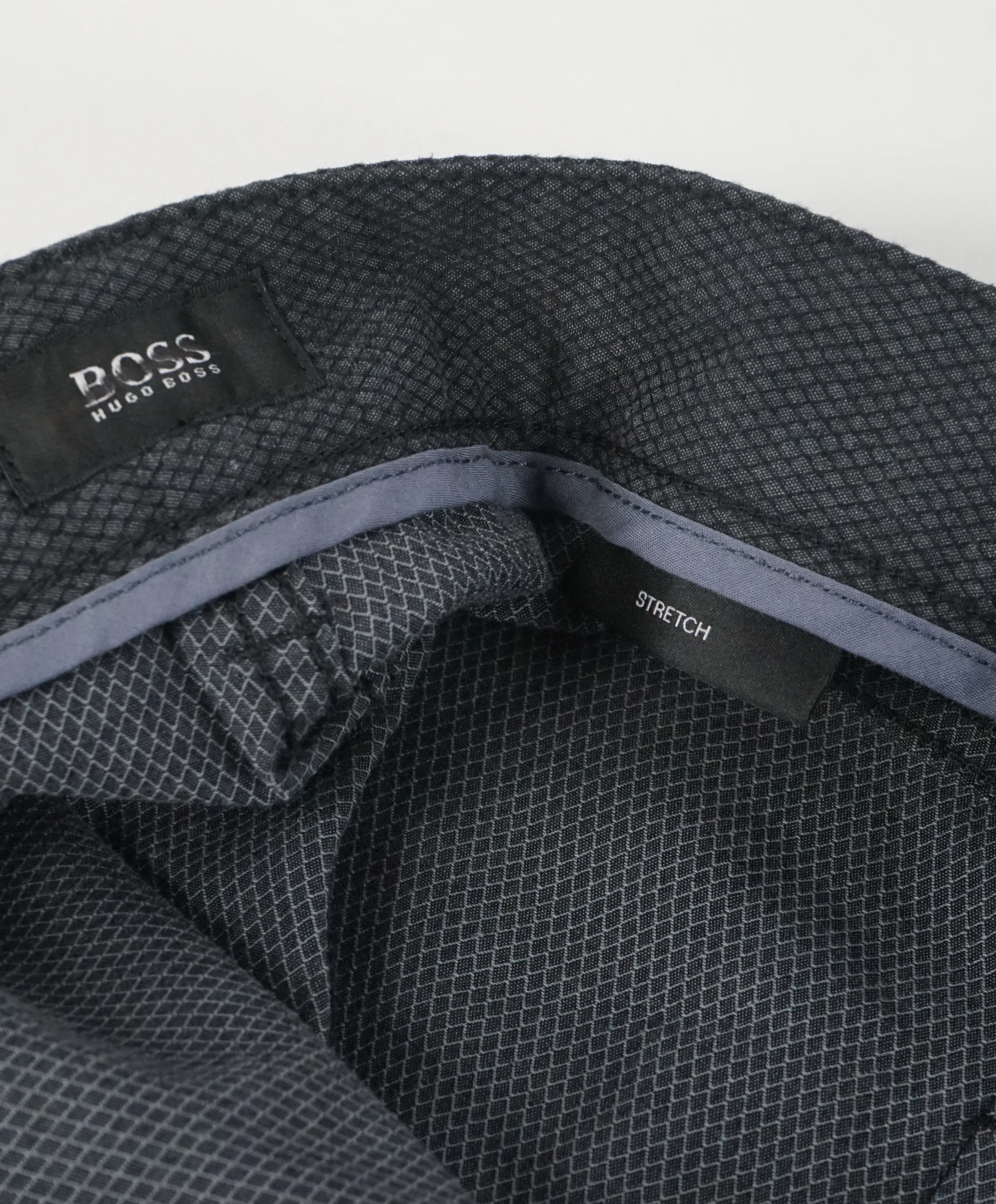 HUGO BOSS - “Maine3-20” Medium Gray Slim Cotton 5-Pocket Pants - 34W