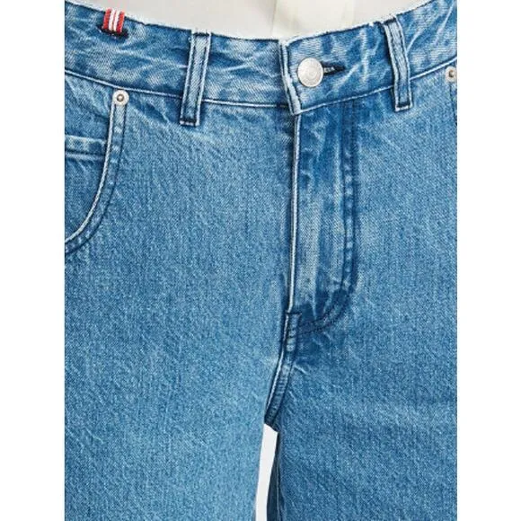 Ines De La Fressage High Rise Straight Luna Jeans Blue Size 27