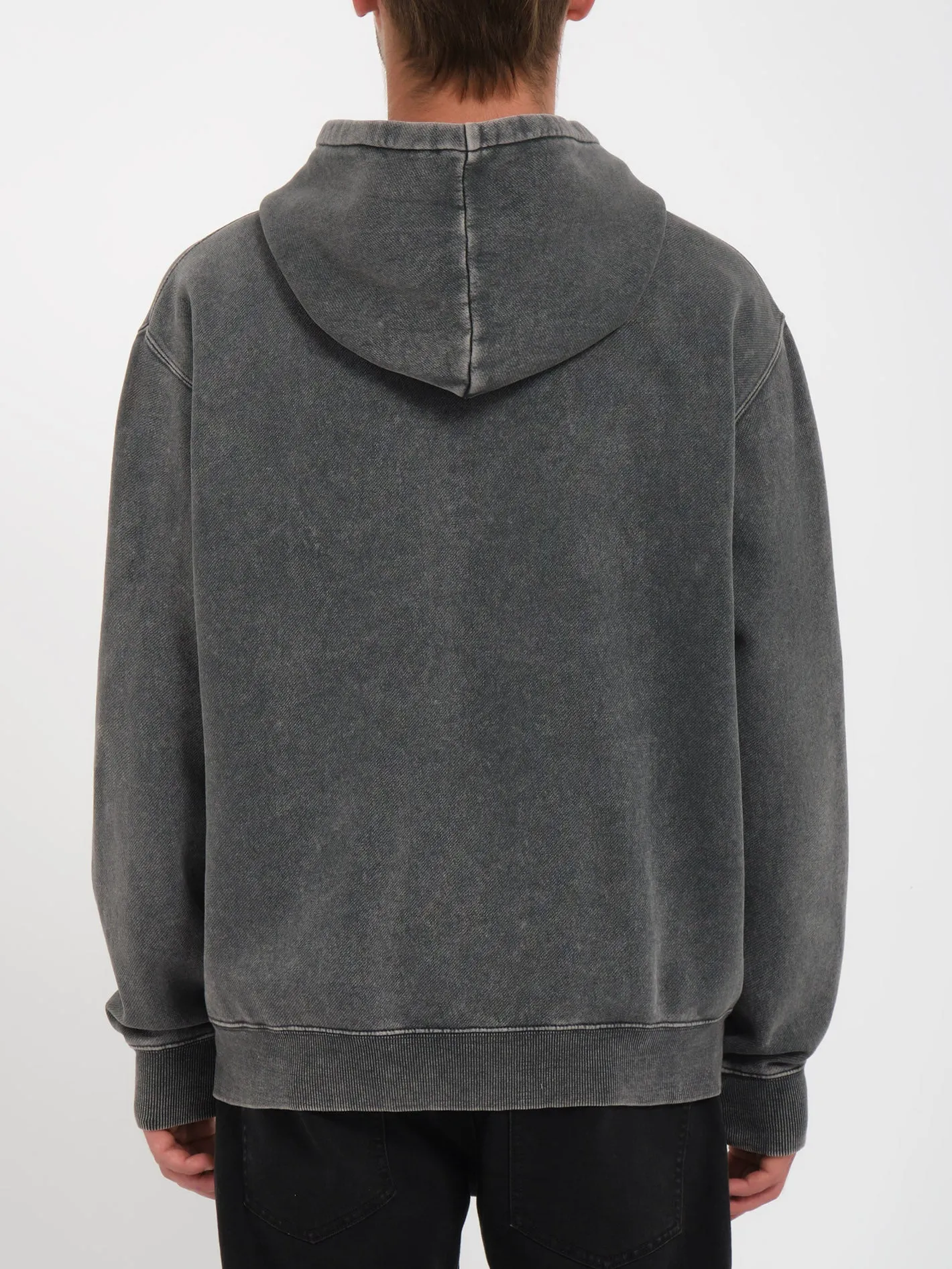 Issanka Zip Kapuzenpullover - BLACK