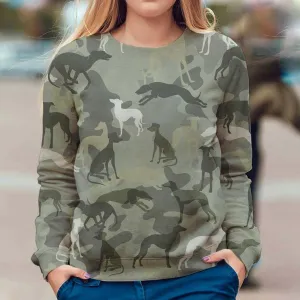 Italian Greyhound - Camo - Premium Sweatshirt