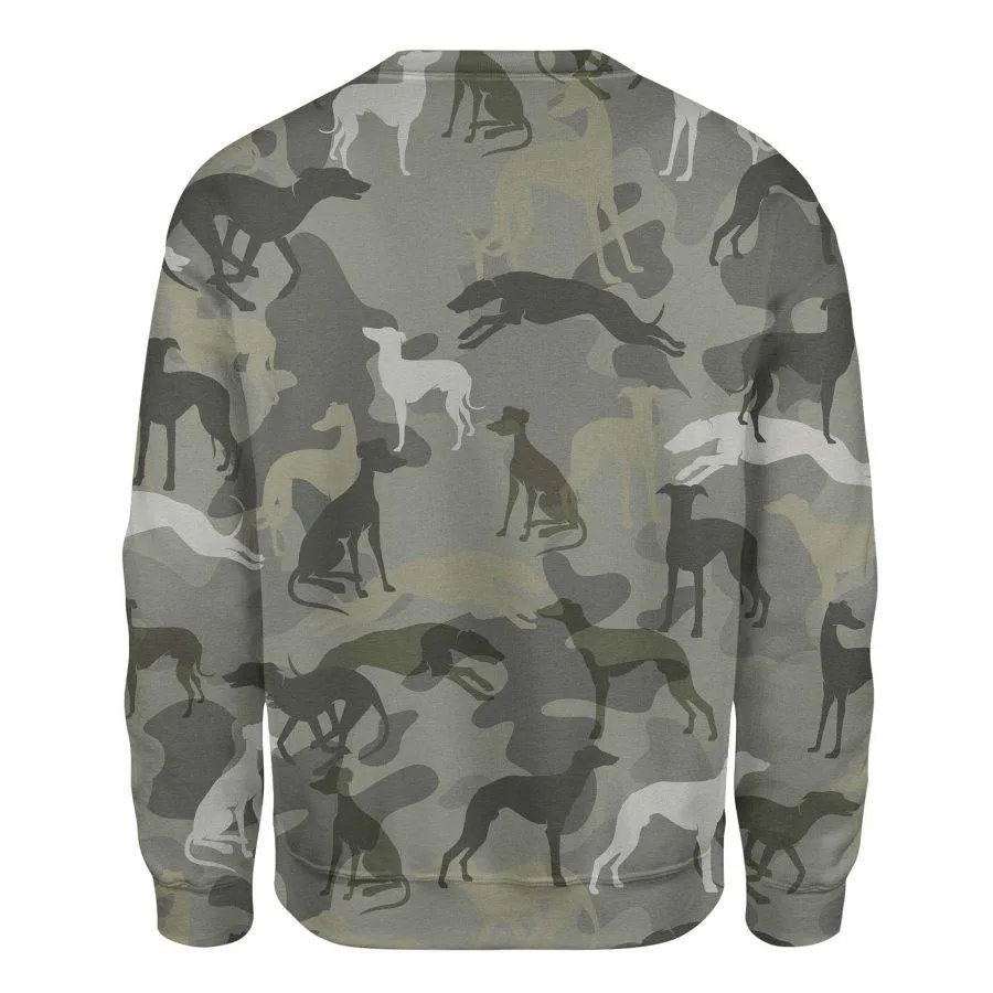 Italian Greyhound - Camo - Premium Sweatshirt