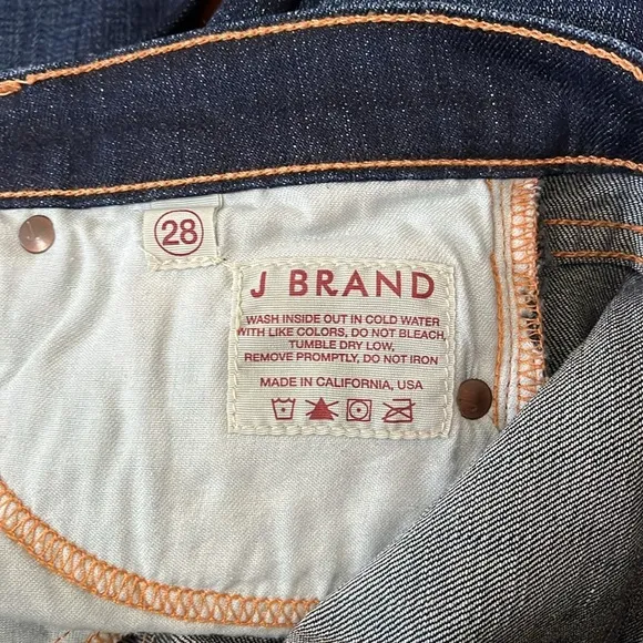 J Brand Women’s Straight Leg Blue Jeans Size 28