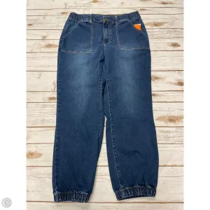 Jeans Wide Leg By Cme In Blue Denim, Size: 12