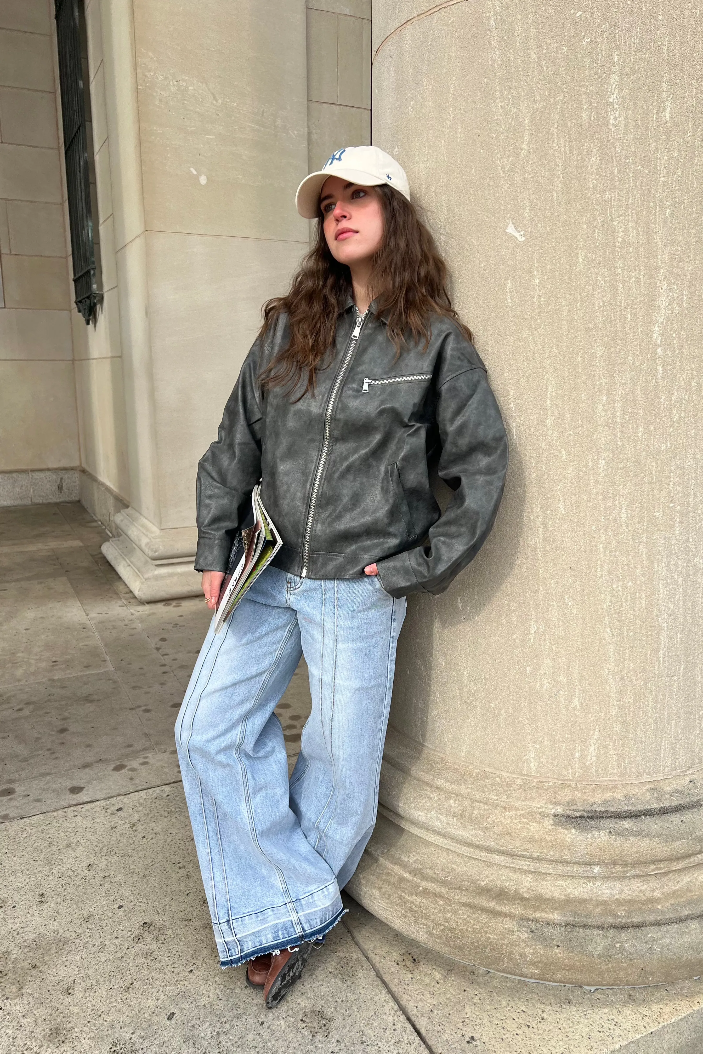 Jeremy Mid-Rise Wide Leg Jeans