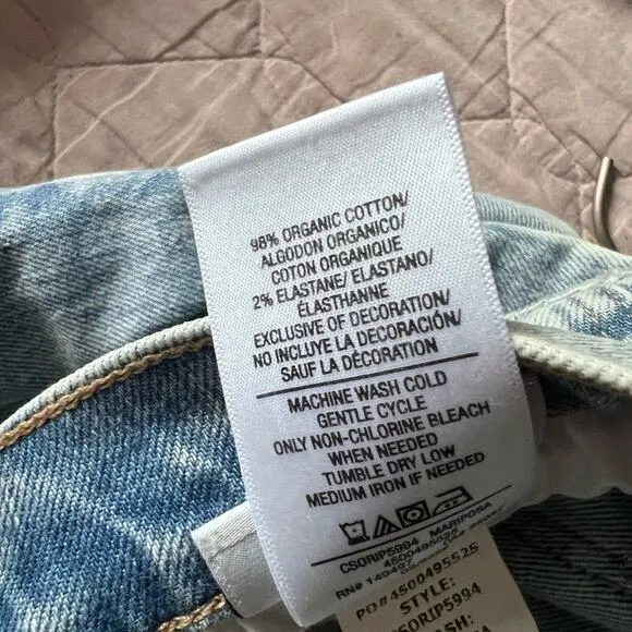 Joe's Jeans The Luna High Rise Straight Ankle Cigarette Jeans Mariposa Wash 30