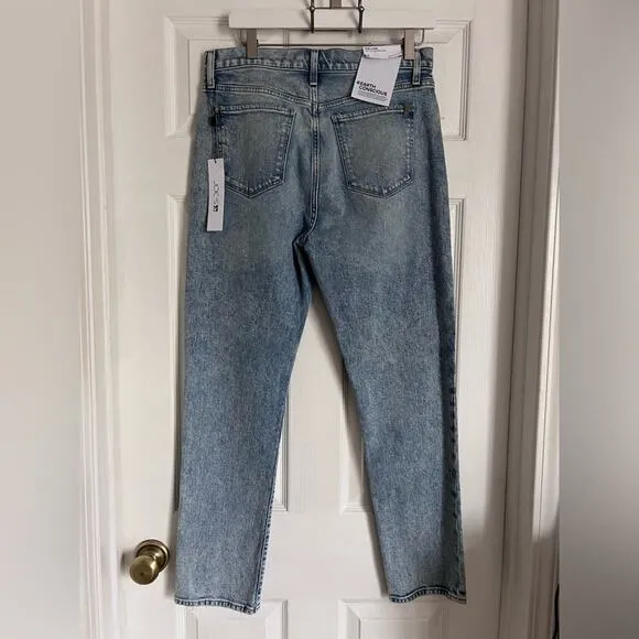 Joe's Jeans The Luna High Rise Straight Ankle Cigarette Jeans Mariposa Wash 30