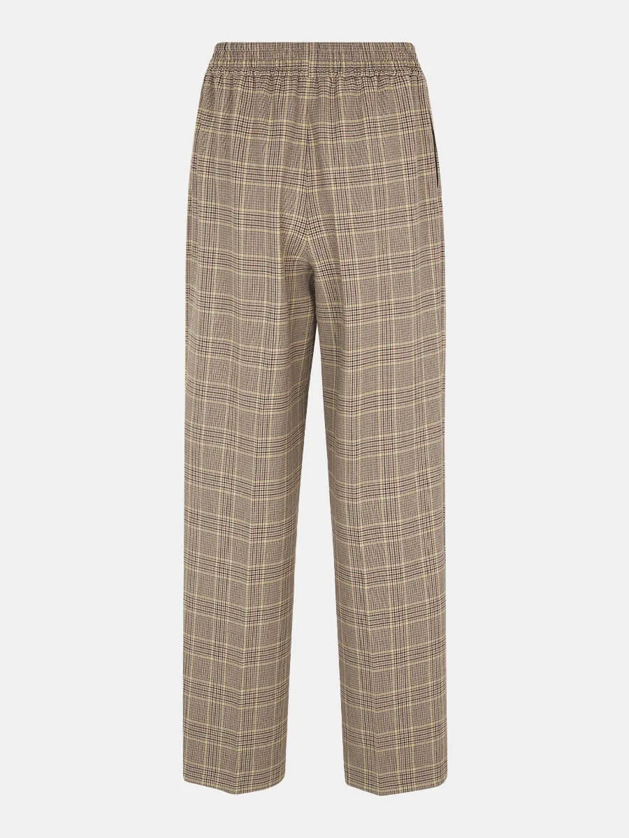 Julia Trousers - Peppercorn Ch.