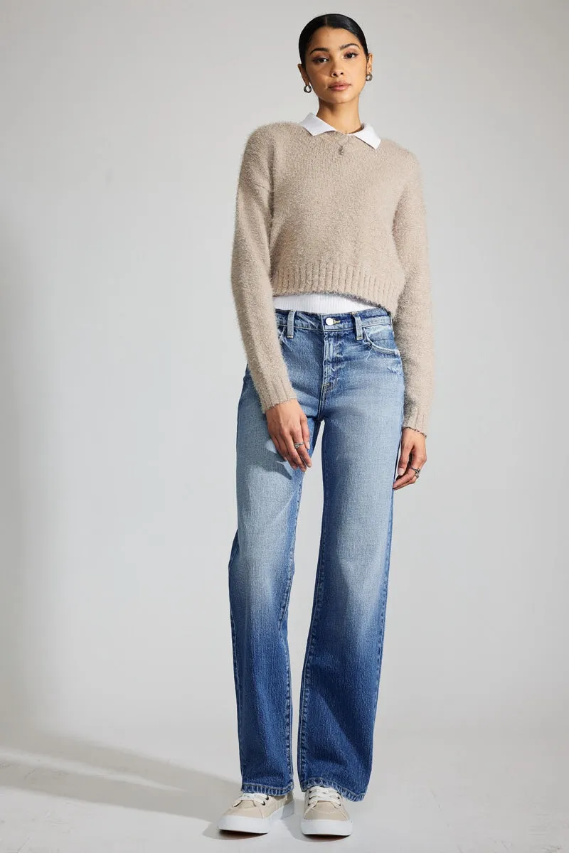 Julie Premier High Rise Straight Jeans