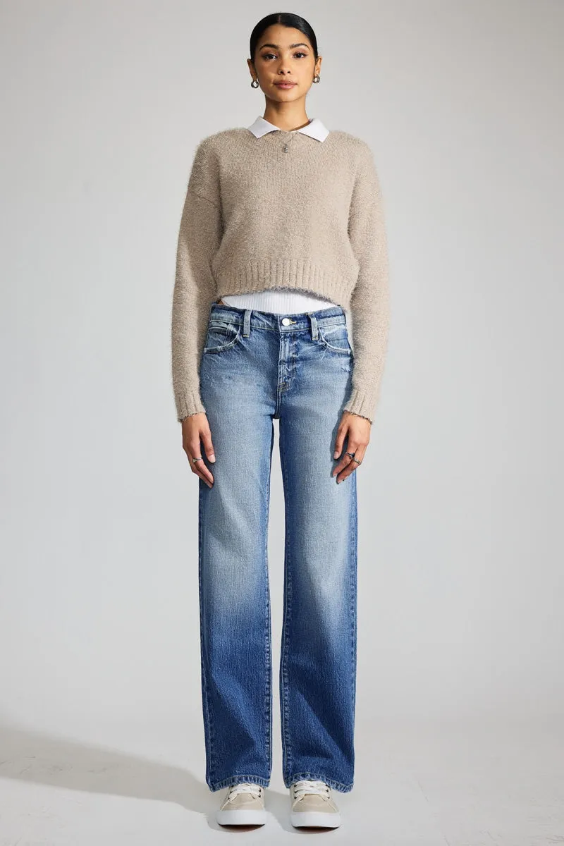 Julie Premier High Rise Straight Jeans