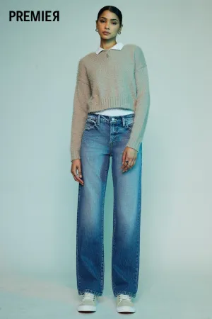 Julie Premier High Rise Straight Jeans