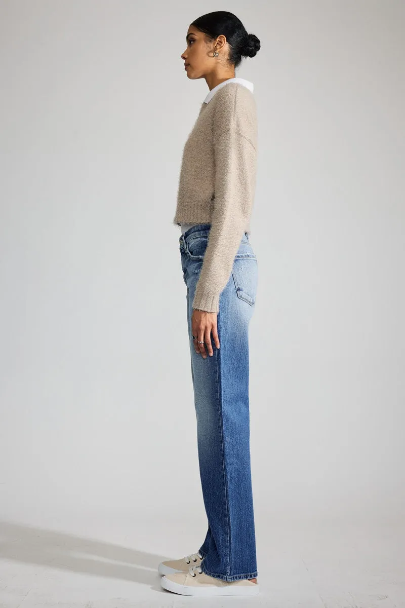 Julie Premier High Rise Straight Jeans